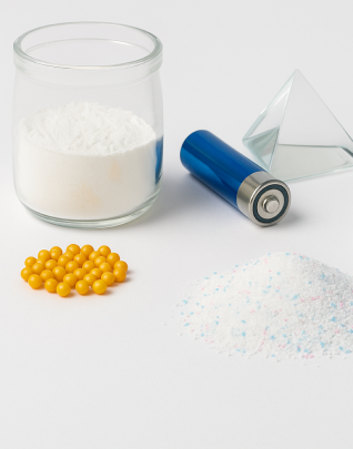 วัตถุดิบสำหรับแป้งดัดแปร แบตเตอรี่ลิเทียมไอออน กระจก ผงซักฟอก 