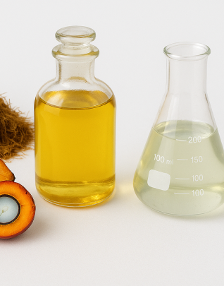 กากปาล์ม น้ำมันพืชใช้แล้ว และสารชีวเคมี