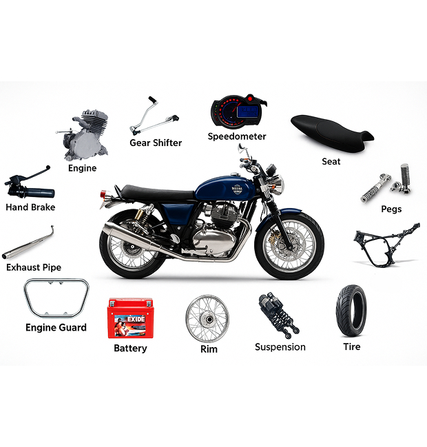 Motorcycle parts
