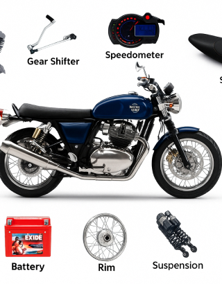 Motorcycle parts